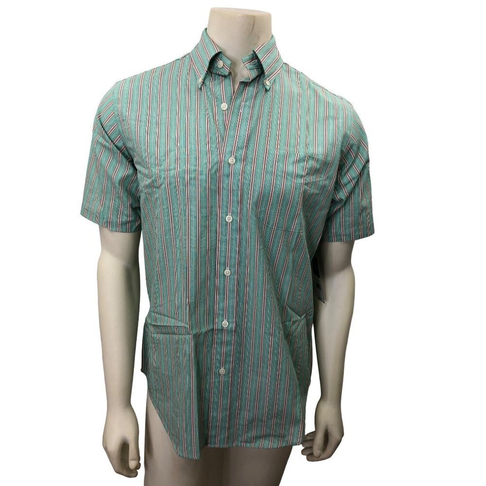 AMERICAN LIVING MENS SHORT‎ SLEEVE BUTTON DOWN SHIRTS SM NEW WITH TAG
